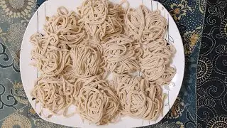 Homemade flour noodles | Eggless homemade flour noodles | Flour Noodles for Hunza Soup Dawdo