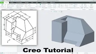 CREO tutorials for beginners | Tutorial 4