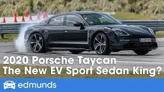 Презентация и первый взгляд на Porsche Taycan 2020 &mdash; новый король спортивных седанов на электромобилях?
