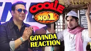 Govinda REFUSES To REACT On Varun Dhawan's COOLIE NO. 1 REMAKE