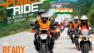 Biggest Republic Day Ride 🇮🇳 | Massive Bike Rally | #motovlog #travel #vlog #bike #love #viral#india