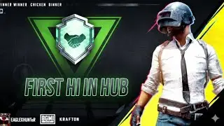 😱FIRST HI IN HUB BGMI | HOW TO COMPLETE FIRST HI IN HUB ACHIEVEMENT IN BGMI