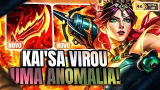 A KAISA COM OS NOVOS ITENS SE TORNOU UMA ABERRA&Ccedil;&Atilde;O! | LOL WILD RIFT