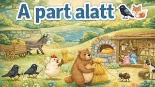 A part alatt 🐦🦊🐜 | Magyar n&eacute;pi gyermekdal | &Aacute;llatos mond&oacute;ka