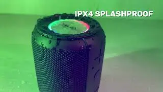 TYLEX XSP59 Wireless Speaker with Super Bass Radiator, IPX4 Splash proof, RGB Light,  FM Radio
