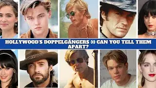 Hollywood&rsquo;s Doppelg&auml;ngers 👀 Can You Tell Them Apart?