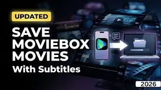 Как сохранить видео из Moviebox с субтитрами в память телефона и на компьютер.
