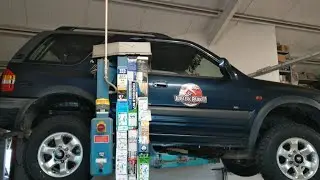preparazione Opel Frontera