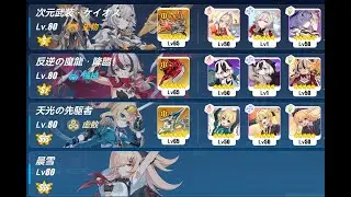 【崩壊3rd】 超弦空間 寂滅 HL561 飛魚:巡回の集団(天衍) 785点