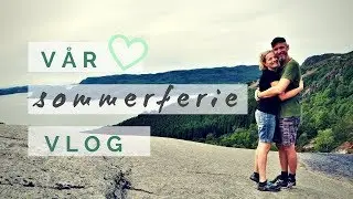 Norsk familievlog: SOMMERFERIE I NORGE! | Videoblogg fra bilferie