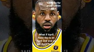 April fools? #basketball #nba #lebronjames #aprilfool #shorts #funny #subscribe