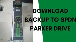 Загрузка резервной копии диска Parker через MotionWiz SPDN