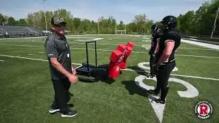Drive Block Drill 3 Point Stance