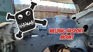 CRX K Swap Hasport Motor Mounts- Welding Passenger Side Mount