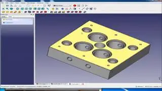 ออกแบบแม่พิมพ์ฉีด MOLD Cavity plat ด้วยโปรแกรม Free CAD EP2