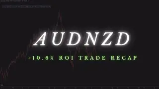 Forex Trade Recap - AUDNZD +10.6% profit