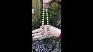 LARGE MULTI COLOURED FRESHWATER PEARL NECKLACE