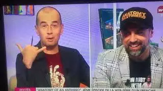 Alan Delabie & Richard Sumbu  Weo TV interview Anatomy of An Antihero