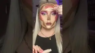 you guys wanna see the blended results? #contour #contouring #makeuplooks #contourandhighlight #motd