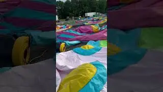 Big Bounce America Atlanta event setup part 6/6 #fun #kidsvideo #playstation #foodie