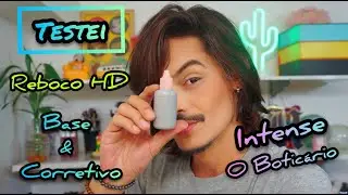 Resenha Base Reboco HD o Botic&aacute;rio - Intense