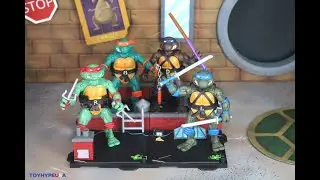 Playmates Toys Teenage Mutant Ninja Turtles Remastered 1988 Figures Review