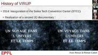 eSpace Seminar - VIRUP: The Virtual Reality Universe Project, by Yves Revaz & Florian Cabot