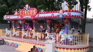 6600$ used kiddie carnival game machine happy horse rides for sale