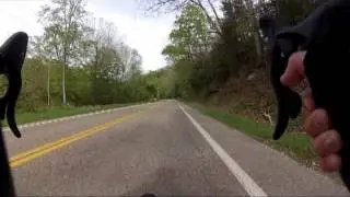 Hocking Hills 63.8MPH Downhill Strava KOM segment