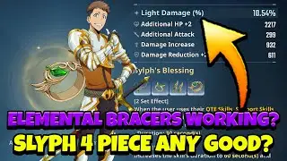 DO ELEMENTAL BRACERS WORK & IS SLYPH 4 PIECE WORTH IT? ELEMENTAL DMG TESTING! [Solo Leveling: Arise]
