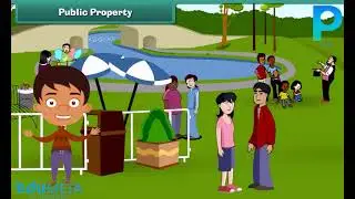 Class 4th  EVS Public and Private Property
