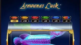 PLAYTECH Arowanas Luck slot game