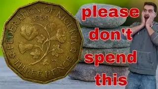 1959 Federation of Nigeria Coin Full Numismatic Review Nigeria Colonial Coin1959 Three Pence Value