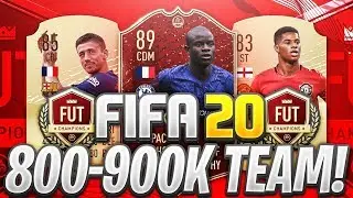 BEST OVERPOWERED 800K TO 900K SQUAD BUILDER! FIFA 20 Ultimate Team