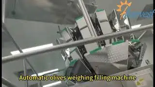 Revolutionize Olive Packaging: High-Speed Automatic Weighing & Filling System