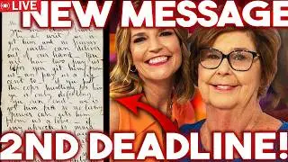 BREAKING: 3 DAYS LEFT. 2ND DEADLINE. NANCY GUTHRIE CASE
