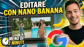 EDITING FOTO professionale con Google Nano Banana (cambiare vestiti, sfondo ed aggiungere persone)