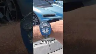 Jacob&Co. Bugatti Tourbillion watch and Car !! #jacobandco #bugatti #tourbillon