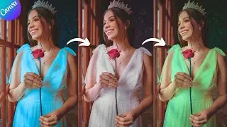 How to change clothes color in canva tutorial by DLC Ventures India