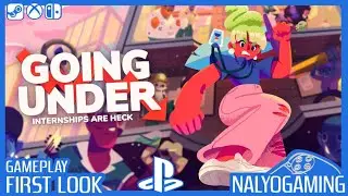 GOING UNDER, PS4 Pro Extended Gameplay First Look (Roguelite, Dungeon Crawler)