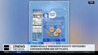 Gerber biscuits recalled