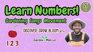 Learn Numbers in the Garden! | Calm | Counting | Math | Songs | Movement | Low sensory