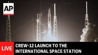 LIVE: Press conference after Crew-12 launch to the International Space Station