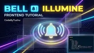 Bell Illumine 🔔✨ Stunning Glow Animation with Modern CSS | CodeByTushu