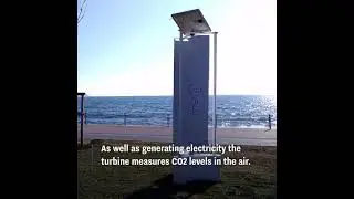 Turbine converts traffic into electricity