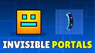 How To Make Invisible Portals In Geometry Dash 2.2 (2026) - Hide Teleport Portals In Geometry Dash