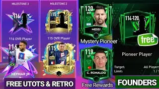 FREE 114-120 PIONEER!! HOW TO GET 120 OVR MESSI & RONALDO FREE EXCHANGE | MYSTERY FIFA MOBILE 23