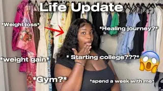My Weight Loss Journey Begins | College, Gym & Finding Myself