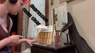 Clean my depression room w/ Feel free to Clean along
