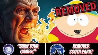 Ubisoft EULA tells gamers to DESTROY games and paramount REMOVES South Park off paramount plus!
